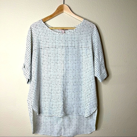 Forever 21 High lo blouse - Picture 1 of 4